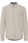 Blend Langarmhemd BLEND BHShirt Khaki/Beige