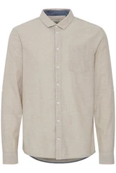 Blend Langarmhemd BLEND BHShirt Khaki/Beige