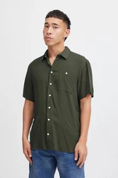Blend Kurzarmhemd BHShirt Grün/Dunkelgrün/Khaki