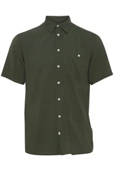 Blend Kurzarmhemd BHShirt Grün/Dunkelgrün/Khaki