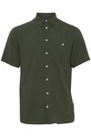 Blend Kurzarmhemd BHShirt Grün/Dunkelgrün/Khaki