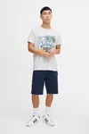 Blend T-Shirt BLEND Style BHTee Creme/Weiß/Blau/Hellblau