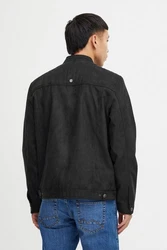Blend Lederimitatjacke BHOuterwear Dunkelgrau/Schwarz/Grau