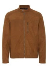 Blend Lederimitatjacke BHOuterwear Braun/Orange