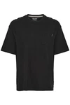 Blend T-Shirt BLEND BHTee Schwarz/Hellblau
