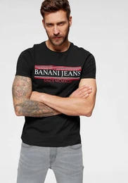 T-Shirt kurzrmelig, schmal geschnitten, bedruckt, Rundhalsausschnitt