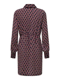 Relax-fit-Jeans ONLJENNY L/S WRAP DRESS PTM