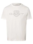 Gant T-Shirt Grau/Weiß