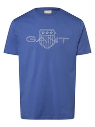 Gant T-Shirt Grau/Hellblau/Blau