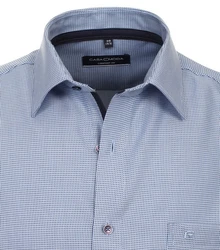 CASAMODA Businesshemd Comfort Fit Kentkragen Dunkelblau/Blau/Grau/Hellblau