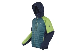 Regatta Softshelljacke Outdoorjacke Andreson Pro Hybrid Blau/Türkis/Grün