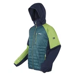 Regatta Softshelljacke Outdoorjacke Andreson Pro Hybrid Blau/Türkis/Grün