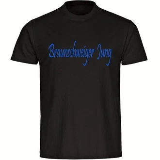 multifanshop T-Shirt Herren Braunschweig - Braunschweiger Jung multifanshop T-Shirt Herren Braunschweig - Braunschweiger Jung