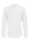 WE Fashion Businesshemd Weiß/Grau/Creme