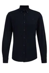 WE Fashion Businesshemd Dunkelblau/Hellblau