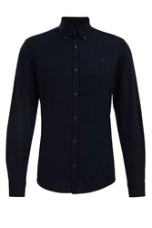 WE Fashion Businesshemd Dunkelblau/Hellblau