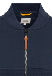 camel active Sweatjacke und Sweatshirt Dunkelblau/Hellblau
