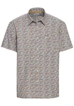 camel active Kurzarmhemd Mischfarben/Blau
