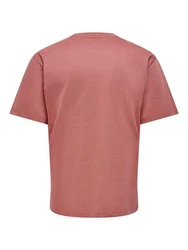 ONLY & SONS T-Shirt Fred Rot/Rosa/Lila