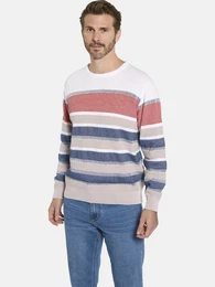 Strickpullover CARIANETTO im Colorblocking-Stil