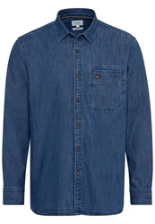 camel active Jeanshemd Blau/Dunkelblau/Hellblau
