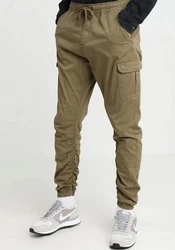 Indicode Cargohose Lakeland Khaki/Dunkelgrün