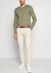Indicode Stoffhose Gower Khaki/Creme/Beige