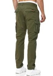 Indicode Cargohose INWilliam Dunkelgrün/Khaki/Grün