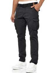 Indicode Cargohose INWilliam Dunkelgrau/Khaki/Grau/Hellgrau/Schwarz