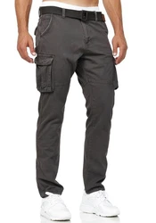 Indicode Cargohose INWilliam Khaki/Hellgrau/Grau/Dunkelgrau/Dunkelgrün
