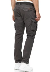 Indicode Cargohose INWilliam Khaki/Hellgrau/Grau/Dunkelgrau/Dunkelgrün