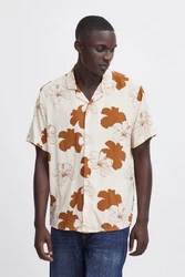 Blend Kurzarmhemd BHShirt Gelb/Orange/Braun/Blau
