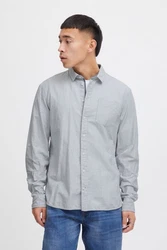 Blend Langarmhemd BLEND BHShirt Grau/Hellblau/Hellgrau/Blau/Grün