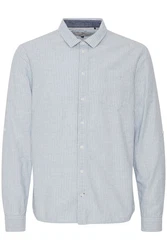 Blend Langarmhemd BLEND BHShirt Grau/Hellblau/Hellgrau/Blau/Grün