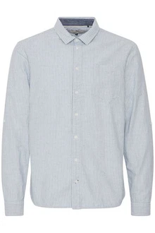 Blend Langarmhemd BLEND BHShirt Grau/Hellblau/Hellgrau/Blau/Grün