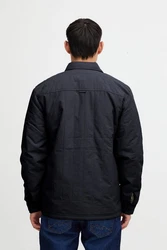 Blend Hemdjacke BLEND BHJacket Dunkelblau/Schwarz/Grau