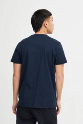 Blend T-Shirt BLEND Style BHTee Dunkelblau/Grün/Blau/Lila/Hellblau