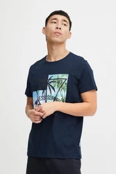 Blend T-Shirt BLEND Style BHTee Dunkelblau/Grün/Blau/Lila/Hellblau