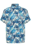 Blend Kurzarmhemd BHShirt Blau