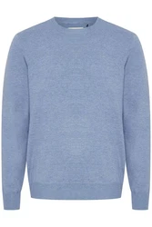 Blend Sweatshirt Strickpullover Bruton Blau/Grau/Hellblau