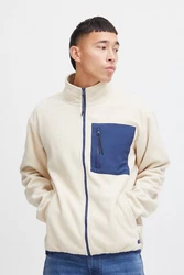 Blend Fleecejacke BLEND BHSweatshirt Beige/Khaki