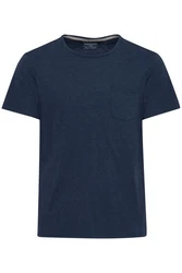 Blend T-Shirt BHTee Dunkelblau/Hellblau/Blau