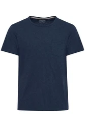 Blend T-Shirt BHTee Dunkelblau/Hellblau/Blau