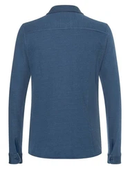 SUPER.NATURAL Sweatjacke KNIT JACKET Hellblau/Blau/Dunkelblau