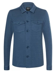SUPER.NATURAL Sweatjacke KNIT JACKET Hellblau/Blau/Dunkelblau