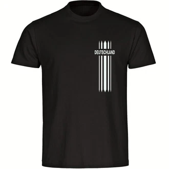 multifanshop T-Shirt Herren Deutschland Schwarz multifanshop T-Shirt Herren Deutschland Schwarz