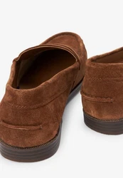 Next Penny Loafer (1-tlg) Braun/Beige