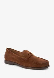 Next Penny Loafer (1-tlg) Braun/Beige