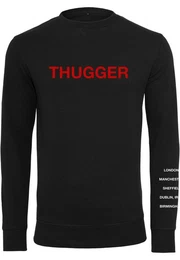 Rundhalspullover Herren Thugger Childrose Crewneck (1-tlg)