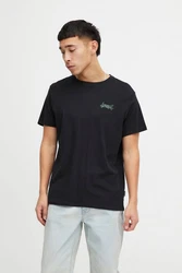 Blend T-Shirt BLEND BHTee Hellblau/Grün/Schwarz